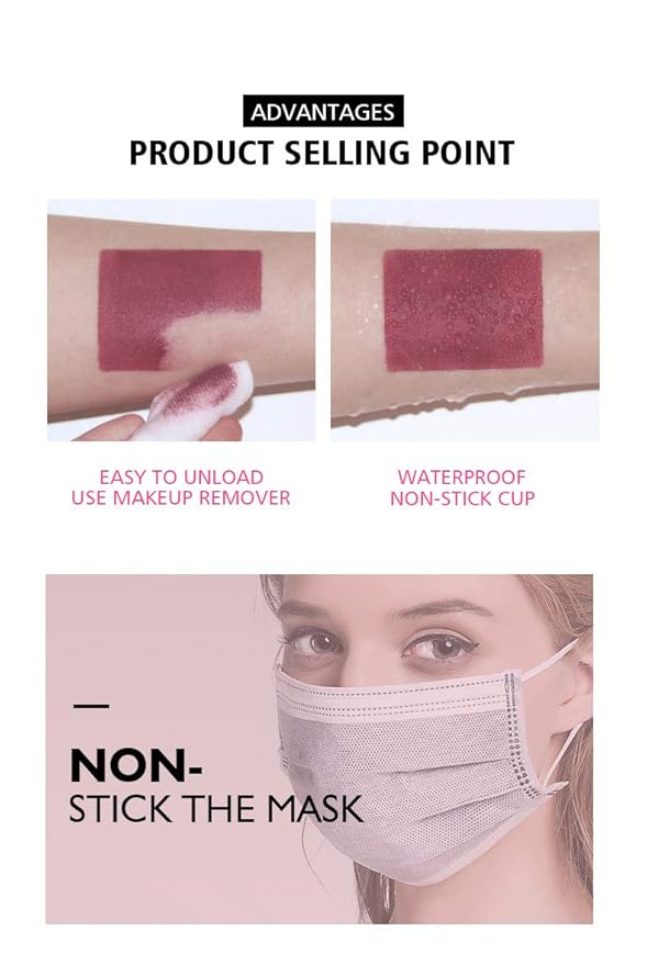 Petansy 24 Colors Liquid Matte Lipstick Set Waterproof Long Lasting Lip Gloss Set Beauty Cosmetics Makeup Kit with Gift Box (red, 24)