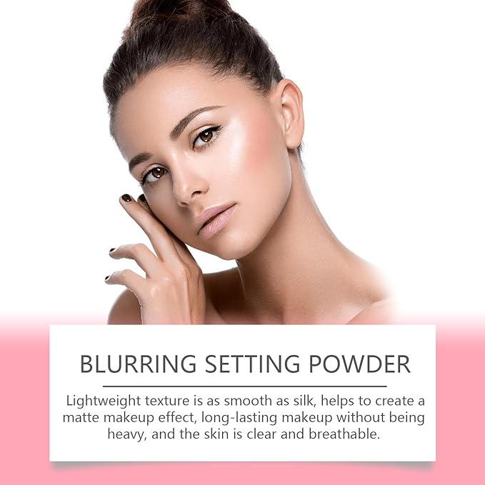 Pink Blurring Setting Powder for All Skin
