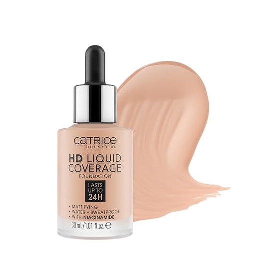 Catrice | HD Foundation 20 & Prime & Fine Dewy Glow Spray Bundle | Full Coverage Makeup | Vegan & Cruelty Free