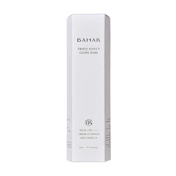 TRIPLE EFFECT GLOW BASE, SPF50+/PA++++, 1.69 FL.OZ./50ML, Vegan UV Shield, Super Neutral Glow, Multi-Use Tone Up Base, Korean Skincare