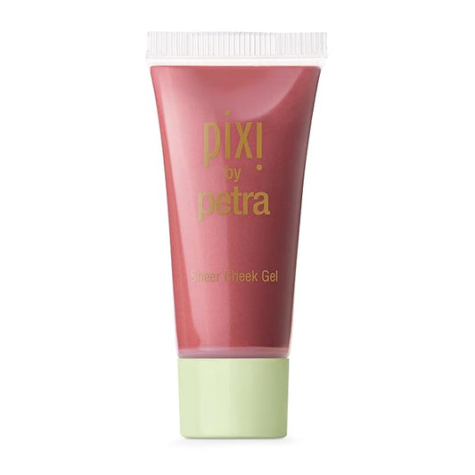 Pixi Beauty Sheer Cheek Gel - Natural | Gel Blush For A Sheer Flush Of Colour | Oil-Free & Fragrance-Free Hydrating Liquid Blush | 0.45 Fl Oz