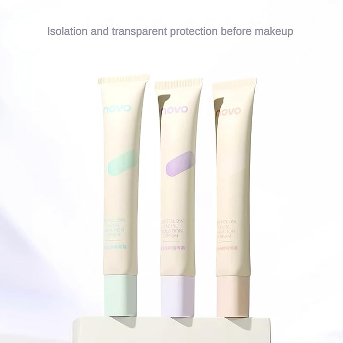 Novo Soft Glow Primer - Hydrating & Mattifying Makeup Base, Brightening, Oil Control, Flawless Skin, Lightweight, Nourishing Ingredients, All-in-One Primer for Smooth & Radiant Finish