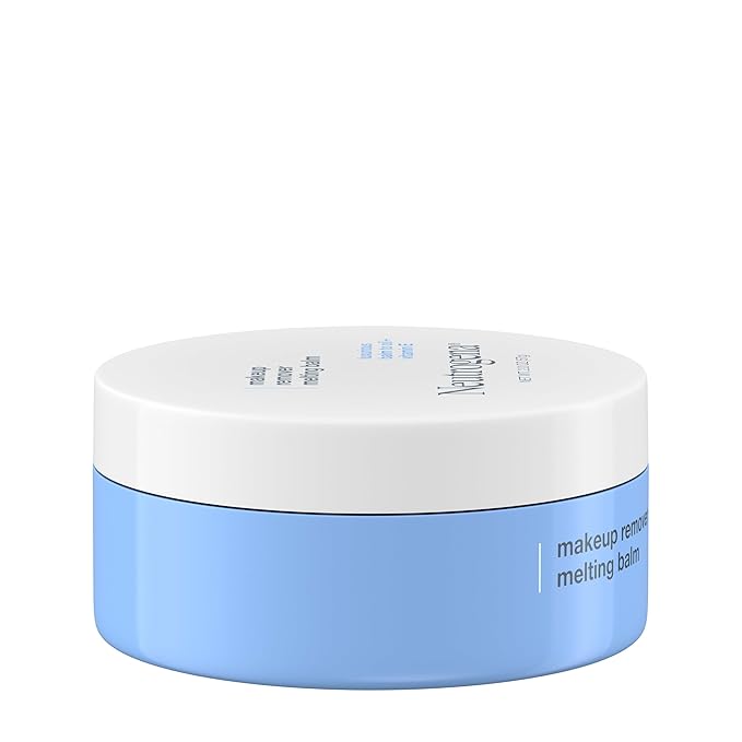 Neutrogena Makeup Remover Melting Balm to Oil with Vitamin E, Gentle and Nourishing Cleansing Balm for Eyes, Lips, or Face, Travel-Friendly for On-the-Go, 2.0 oz