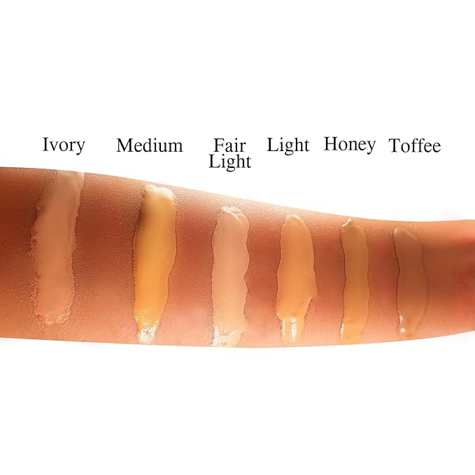 Tinted Moisturizer | Organic & Natural Ingredients | Moisturizes, Brightens, Smooths & Plumps Skin | Deep Skin Hydration With Certified, Skin-Friendly & Safe Properties (Toffee)