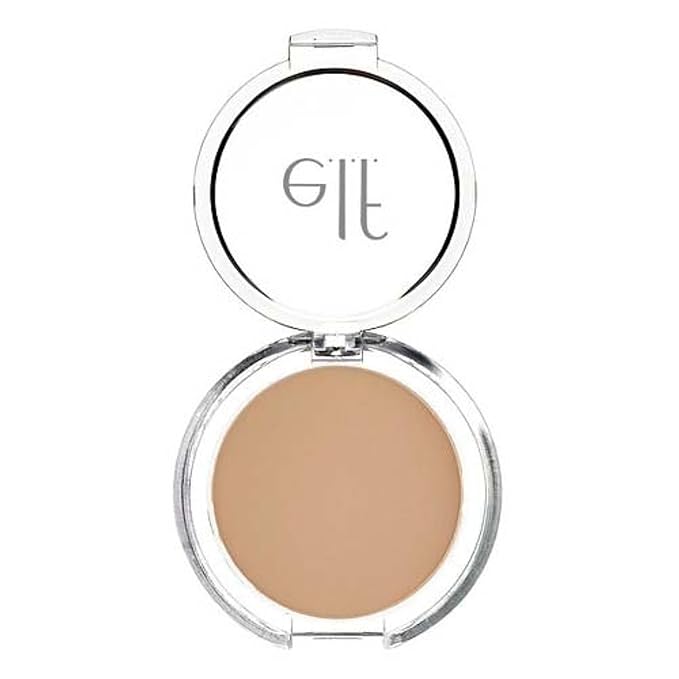 e.l.f. Prime & Stay Finishing Powder, Sets Makeup, Controls Shine & Smooths Complexion, Delivers A Matte Finish, Vegan & Cruelty-Free, Light/Medium