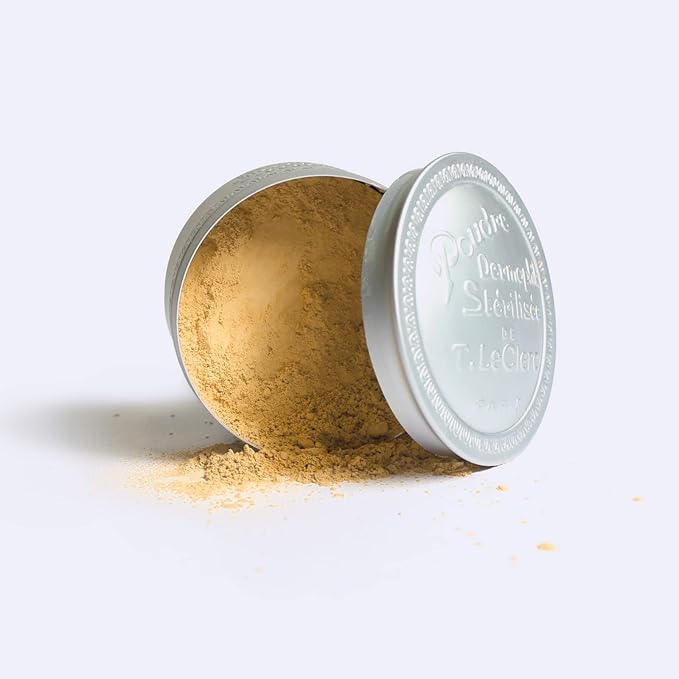 T. LeClerc Loose Facial Powder - Face Makeup Setting Powder Longwear, Blendable Mineral Minimizes Pores & Perfects Skin Tones Blurs Fine Lines Foundation, Concealer, Smoothes, Mattifies (Banane)