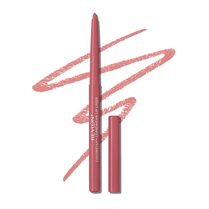 Revlon Lip Liner, Colorstay Face Makeup with Built-in-Sharpener, Longwear Rich Lip Colors, Smooth Application, 680 Blush'