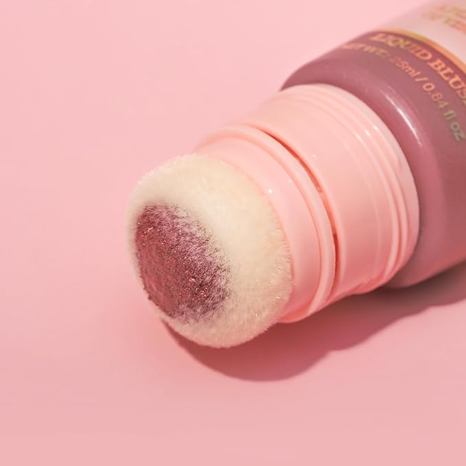 YOUNG VISION Matte Liquid Blush Wand - Velvety Cheek Tint | Long-Lasting Rubor Liquido Matte | Blendable & Buildable | Maquillaje para Mejillas,25ml/0.84 fl oz