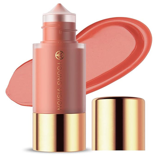 YOUNG VISION Liquid Blush Drops, Highly Pigmented Matte Cheek Tint, Easy Blending for Natural Radiant Cheek blusher Makeup,Lightweight, Long Lasting