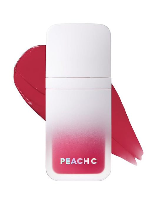 Peach C Blurry Filter 04 Flash Red Korean Lip Stain Marker | Matte Korean Lip Tint Long Lasting w/Soft Blur Finish| Comfortably Light & Long Lasting Lip Tint |Smooth Lip tint Stain 0.21 Fl Oz