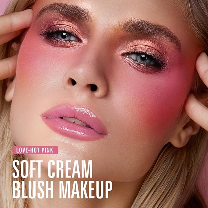KIMUSE Liquid Blush & Weightless, Long-Wearing, Smudge Proof, Natural-Looking, Dewy Finish Glow Liquid Filter