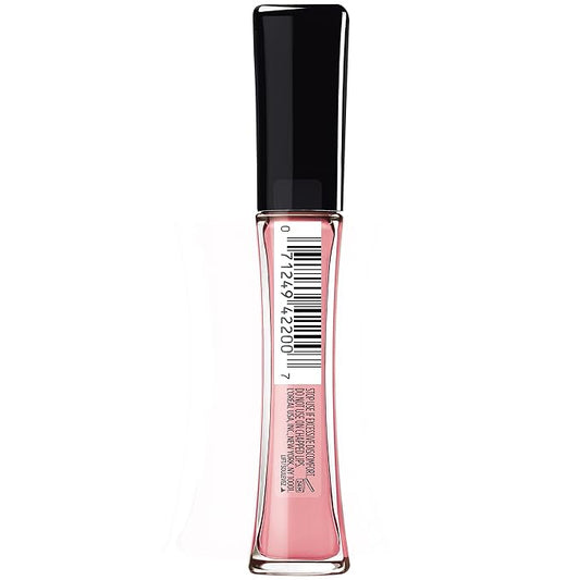 L'Oreal Paris Infallible Pro Gloss Plump Lip Gloss with Hyaluronic Acid, Long Lasting Plumping Shine, Lips Look Instantly Fuller and More Plump, Flush, 0.21 fl. oz. (Pack of 2)