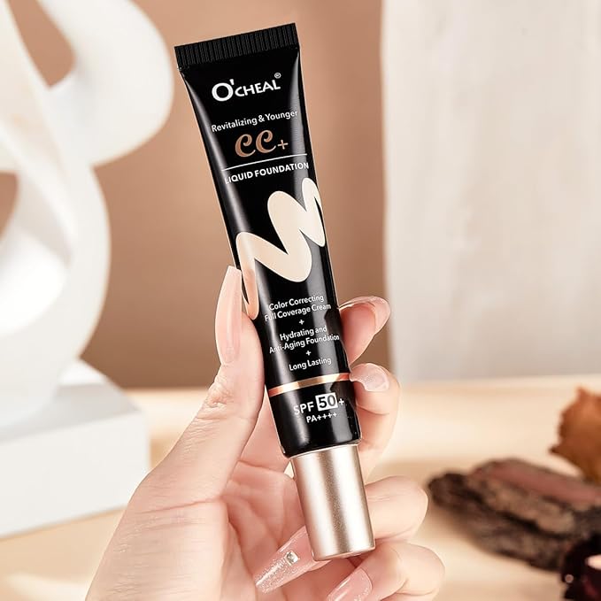 O'CHEAL Ivory BB Cream with SPF 50+ and Ivory CC Cream with SPF 50+