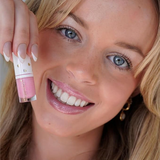 Kisses Lip Gloss Mini - Pink a Boo