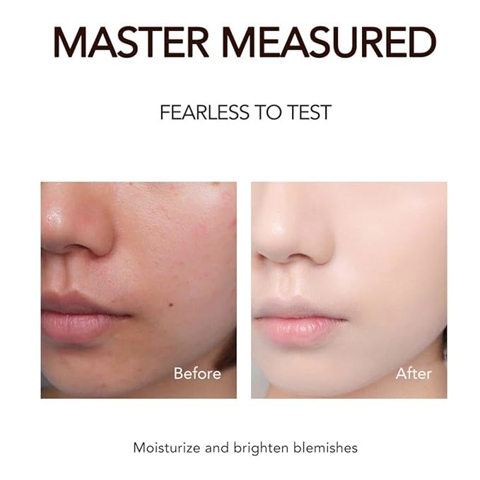 Mushroom Head Air Cushion CC Cream Foundation, Moisturizing BB Cream Face Makeup Foundation Long-Lasting Coverage of Blemishes, Matte Even Skin Tone Nude Makeup Base Primer (01# Lvory)