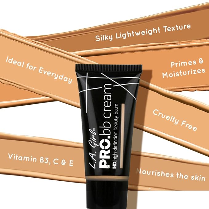 L.A. Girl HD PRO.BB Cream, Fair GBB941