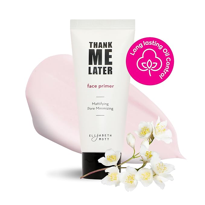 Elizabeth Mott Glow Set : Elizabeth Mott Thank Me Later Natural Glow Enhancer, Mattifying Face Primer & Dewy Setting Spray | Long-Lasting Makeup Set