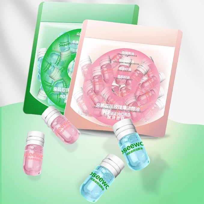 Cisto Makeup Remover Oil,Cisto Cleansing Mini, Cisto Softening Soothing Gentle Cleansing Oil for Travel 2ml 20pcs