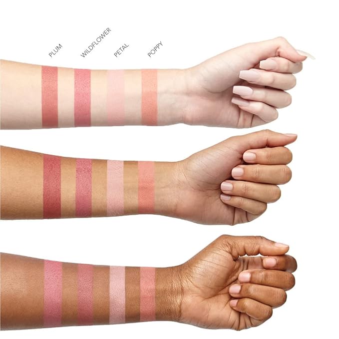 STUDIOMAKEUP Soft Blend Cheek Blush (Apricot) - Beauty Powder for Face - Perfect for Glass Skin Glow - Easily Blendable Soft Pink - Suitable for All Skin Types