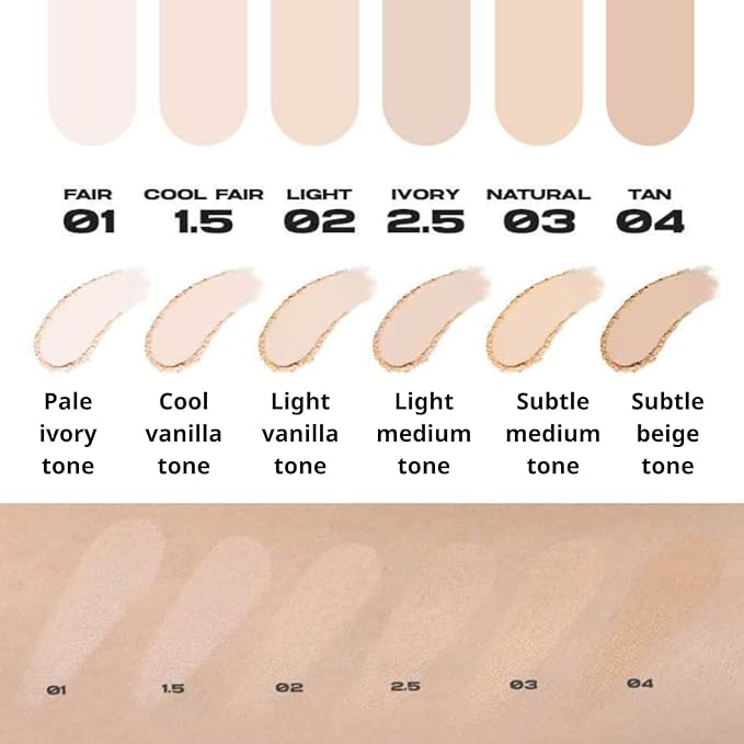 Blur Powder Pact 01 FAIR + Long Lasting Makeup Coating Fixer BUNDLE SET
