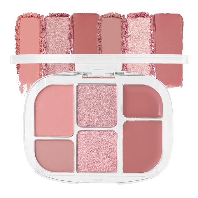 All-in-One Makeup Palette β High Pigment Contour, Blush & Eyeshadow β Matte & Shimmer Finishes β Long-Lasting, Blendable & Lightweight β Professional & Daily Makeup Kit (02#, (Pack of 1))