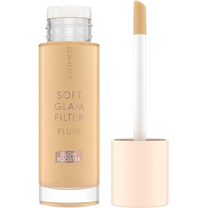 Catrice | Prime & Fine Illuminating Dewy Glow Spray & Soft Glam Filter Fluid 020 Bundle | Full Coverage Makeup | Vegan & Cruelty Free