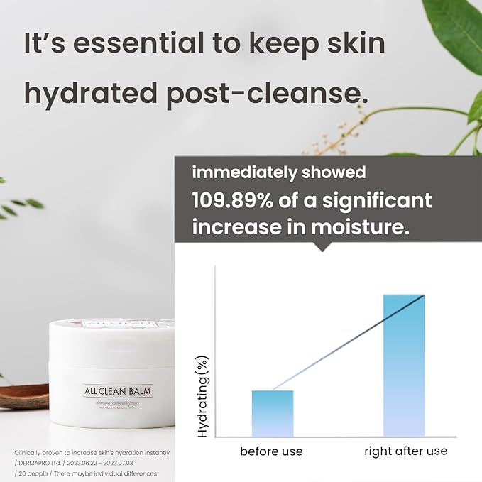 HEIMISH All Clean Balm - Cleansing Balm, Waterproof Makeup Remover, Face Cleanser, Oil Based Cleanser, Korean Skincare with Natural Aroma Oil, Vegan, For All Skin Types, 4.0fl.oz/120ml