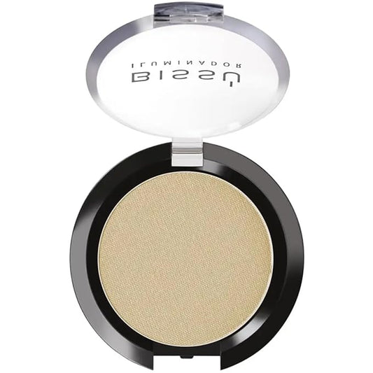 Bissú Powder Highlighter Makeup – Lightweight, Silky Formula for Radiant Skin, Easy Application, 10 Versatile Shades (05 Leo, 4.5 Grams)