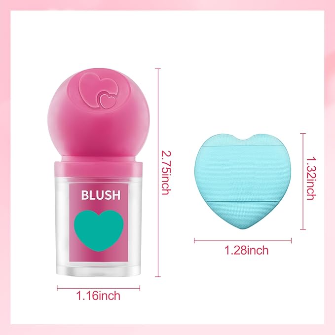 Erinde Liquid Blush for Cheeks, Soft Cream Blush Makeup, Natural-Looking Matte Finish, Lightweight, Long-Wearing, Vegan & Cruelty-Free, 06