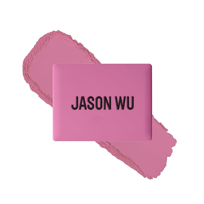 Jason Wu Beauty Wu Blush – Silky Powder Blush with Matte Finish – Long-Lasting Hydrating Formula – Vitamin E & Hyaluronic Acid Infusion – Clean Makeup (Lilac, 0.21 oz)