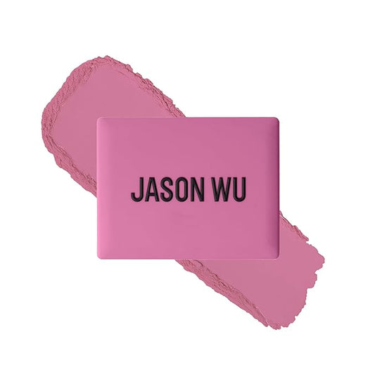 Jason Wu Beauty Wu Blush – Silky Powder Blush with Matte Finish – Long-Lasting Hydrating Formula – Vitamin E & Hyaluronic Acid Infusion – Clean Makeup (Lilac, 0.21 oz)