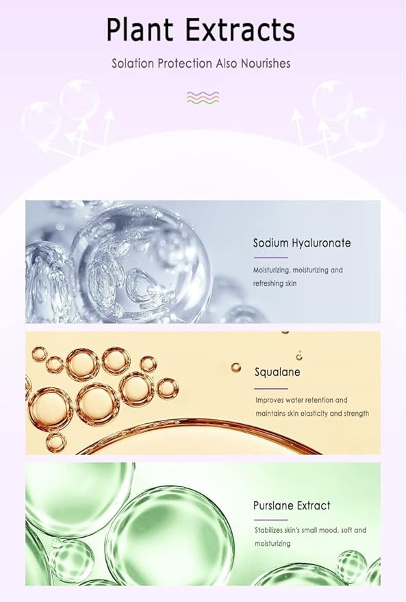 One Step Color Corrector Tri-Color contour Isolation Cream Skin Tone Correcting & Brightening Makeup Primer Neutralizing Dark Circles & Veins Correcting Redeness for Glowing, Flawless Makeup (1 Pack)