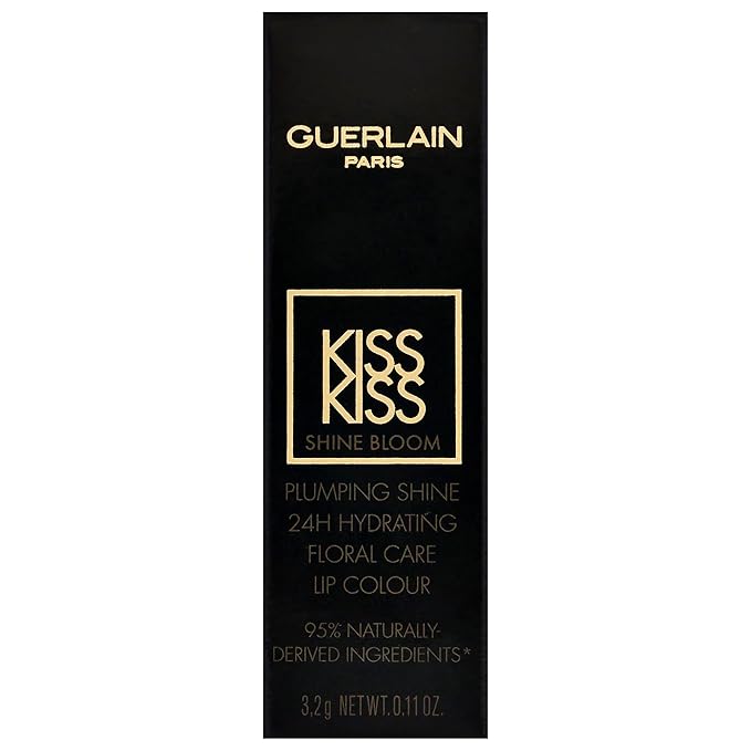 Guerlain Kiss Kiss Shine Bloom Lipstick -119 Floral Nude for Women - 0.11 oz Lipstick