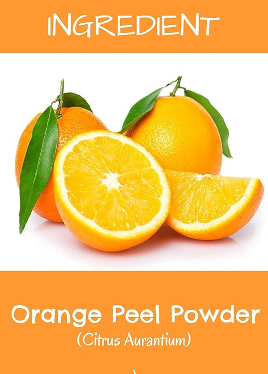 Sheltr 100% Organic Orange Peel Powder | Orange Peel Powder for Skin | Orange Peel Powder for Face | No Added Chemicals, 100 Grams
