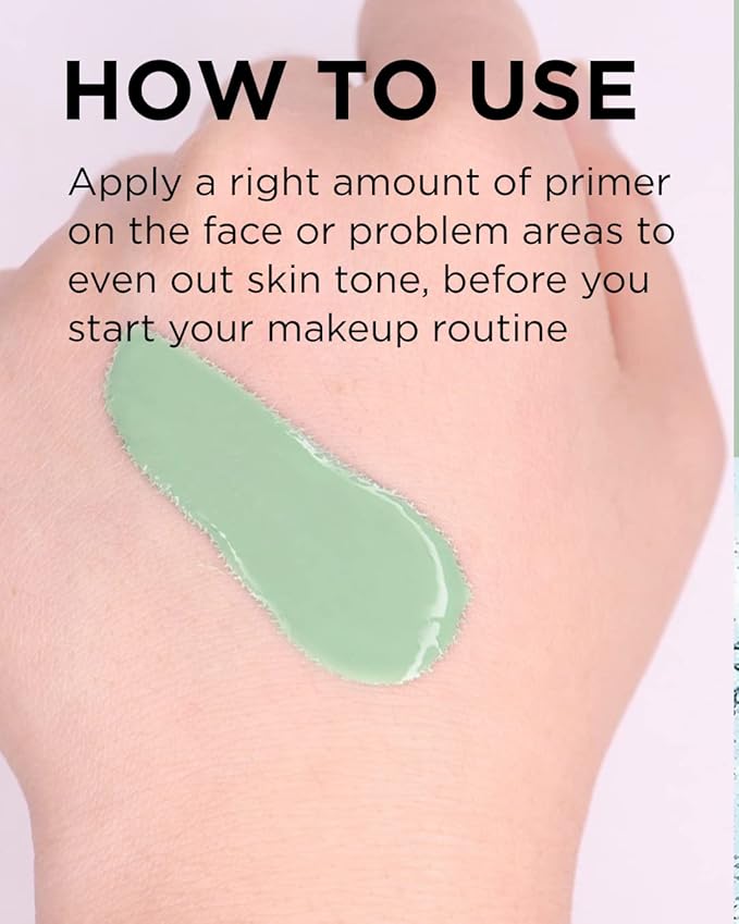 TOUCH IN SOL No Poreblem Hybrid Primer + Redness Correcting Base Set - Extra Pore Covering Matt Finish Sebum and Shine Control - Tone Neutralizing before Foundation, 1.01 + 1.01 fl.oz.