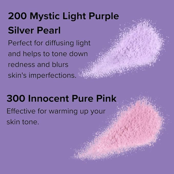 ANNA SUI Loose Face Powder - Refill Only - Blurring effect and Brightening, Covering of Large Pores - Flowless Soft Focus Finish - 300 - Pink - 0.59 oz.