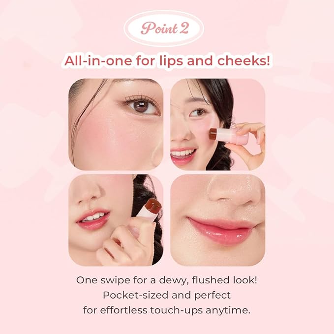 Juicy Veil Jelly Tint 04 Grape Jelly, cheek, cheektint, cheektint by Jelly, lip and cheektint, cheektint stick