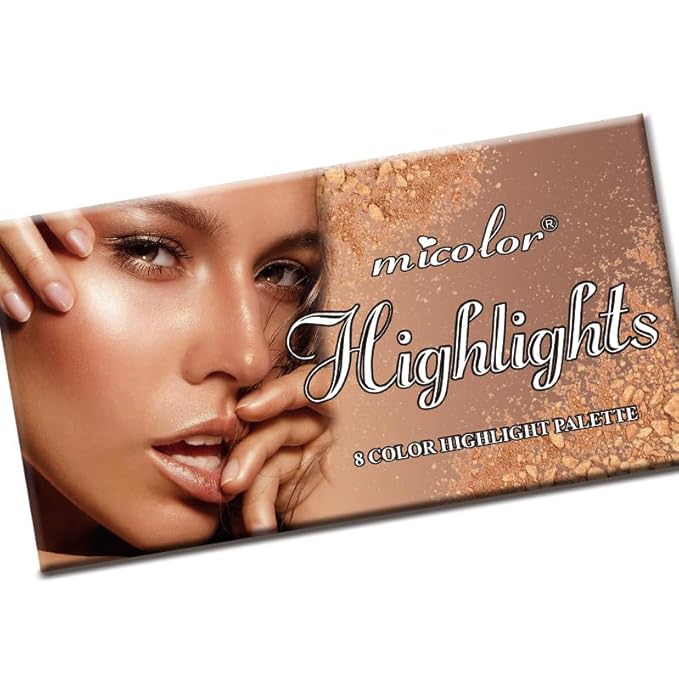 Professional Makeup Cream Blush Contour Palette, Joyeee 8 Colours Concearler Full Coverage & Makeup Brush Set Contour Concearler Palette Contouring Face Make Up Gift for Women Girls