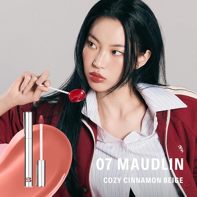 BRAYE Thin Glow Tint | Effortless Pen Tint | Hydrating Water-Grip Shine | Vegan & Cruelty-Free | Long-Lasting Buildable Color l 07 MAUDLIN