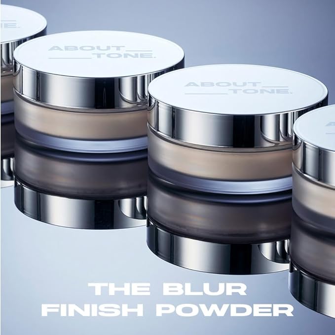 The Blur Finish Powder + The Blur Finish Powder Puff 5P BUNDLE SET