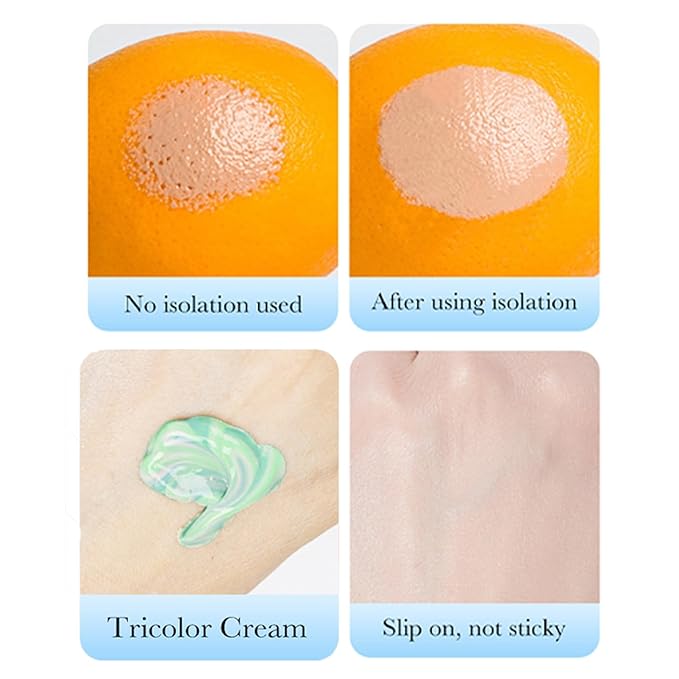 Primer Face Makeup with SPF 50, Color Correcting Primer, Hydrating Face Primer for Makeup, Color Corrector for Redness Waterproof & Long Lasting & Oil Control, Protection Immediately