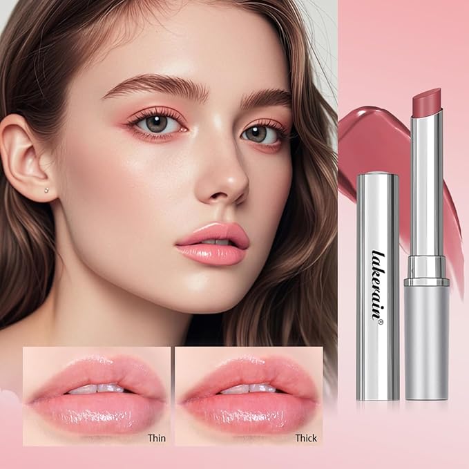 Tinted Lipstick Pink Honey, Hydrating Sheer Formula Lip Balm, Natural Glossy Finish (Pink honey, 1 PC)