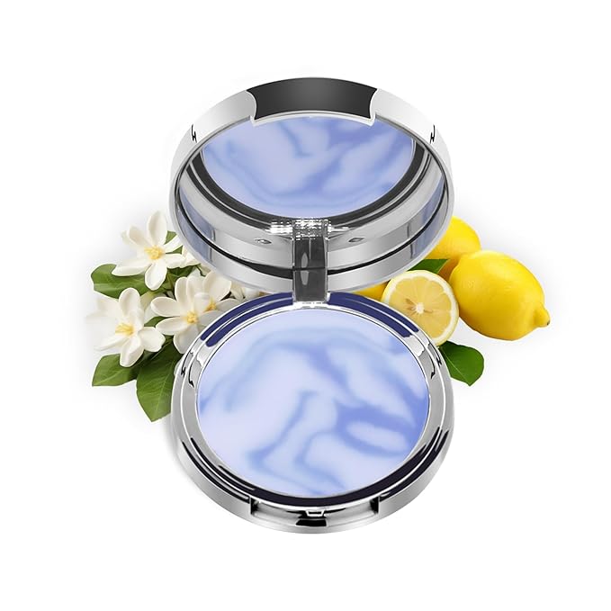Matte Pressed Setting Powder - Oil Control Powder Free Jelly Texture Face Makeup Skin-friendly Waterproof Long-Lasting Finishing Lightweight Setting Powder