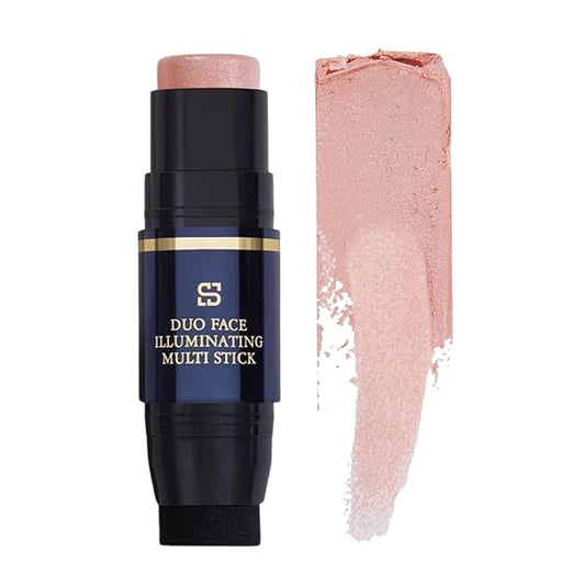 Duo Face Illuminating Multi Stick, Dual-Use Applicator for Perfect Blend, .3 Ounce (Moonlight Glow)