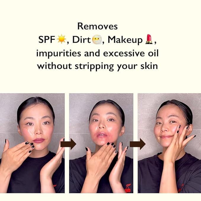 HARUHARU wonder Black Rice Moisture Cleansing Oil, Double Cleansing, Daily Makeup remover, Pore Oil Cleanser, Korean Skincare for sensitive, normal and Oily Skin, 5.1 fl oz