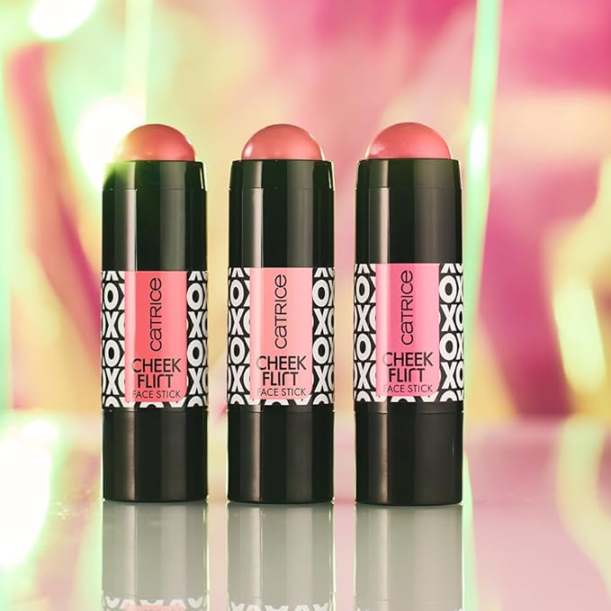 Catrice | Cheek Flirt Face Stick | Highly Pigmented, Creamy Blush Stick | Eyes, Cheeks, & Lip Tint | Free From Gluten & Parabens | Vegan & Cruelty Free (010 | R'n'Peach)