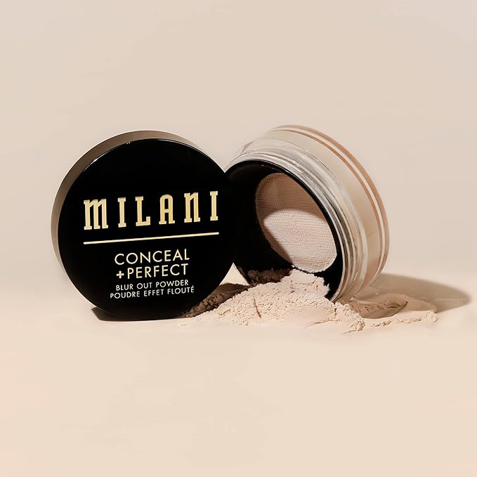 Milani Conceal + Perfect Blur Out Powder and Facelift Collection Kit 3: Toffee Contour, Molten Highlighter, Pumpkin Undereye Brightener