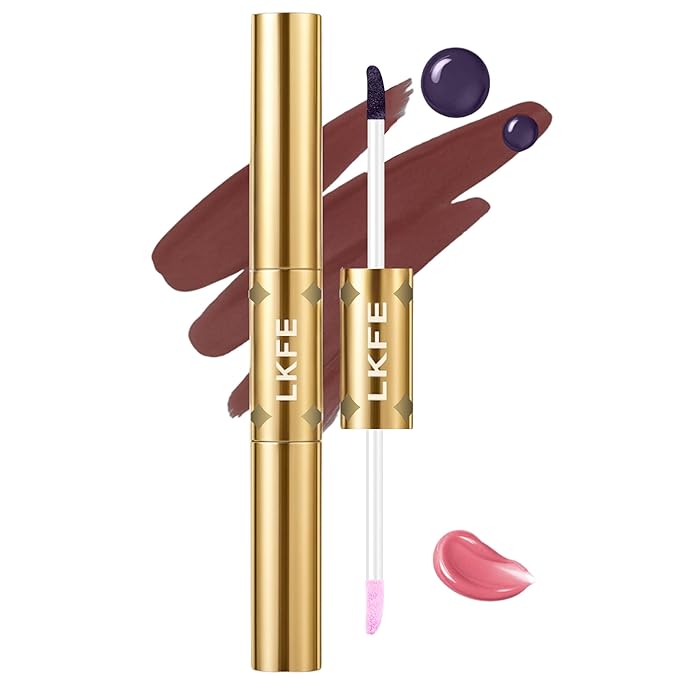 Lip Liner Stain, Long Lasting Peel Off Lip Stain, Waterproof & Transfer-Proof Matte Lip Tattoo, Easy to Use & Natural Finish (Maroon)