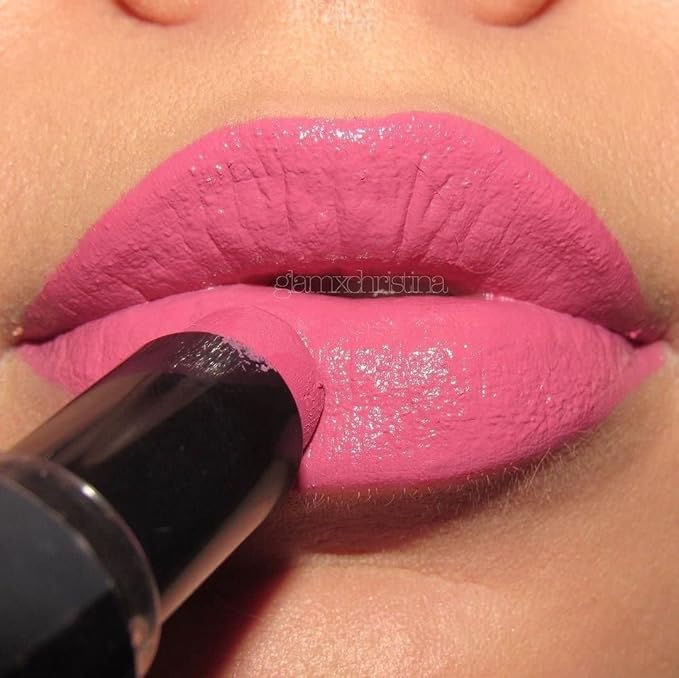 wet n wild Silk Finish Lipstick, Hydrating Rich Buildable Lip Color, Formulated with Vitamins A,E, & Macadamia for Ultimate Hydration, Cruelty-Free & Vegan - Dark Wine