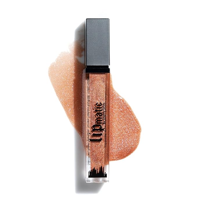 LipMatic Honey Hustle LipShine- Moisturizing Vitamin E Lip Makeup for Women, Beeswax and Natural Organic Ingredients, Long-Lasting Lip Gloss, High-Definition Shine Finish, Cruelty & Paraben Free